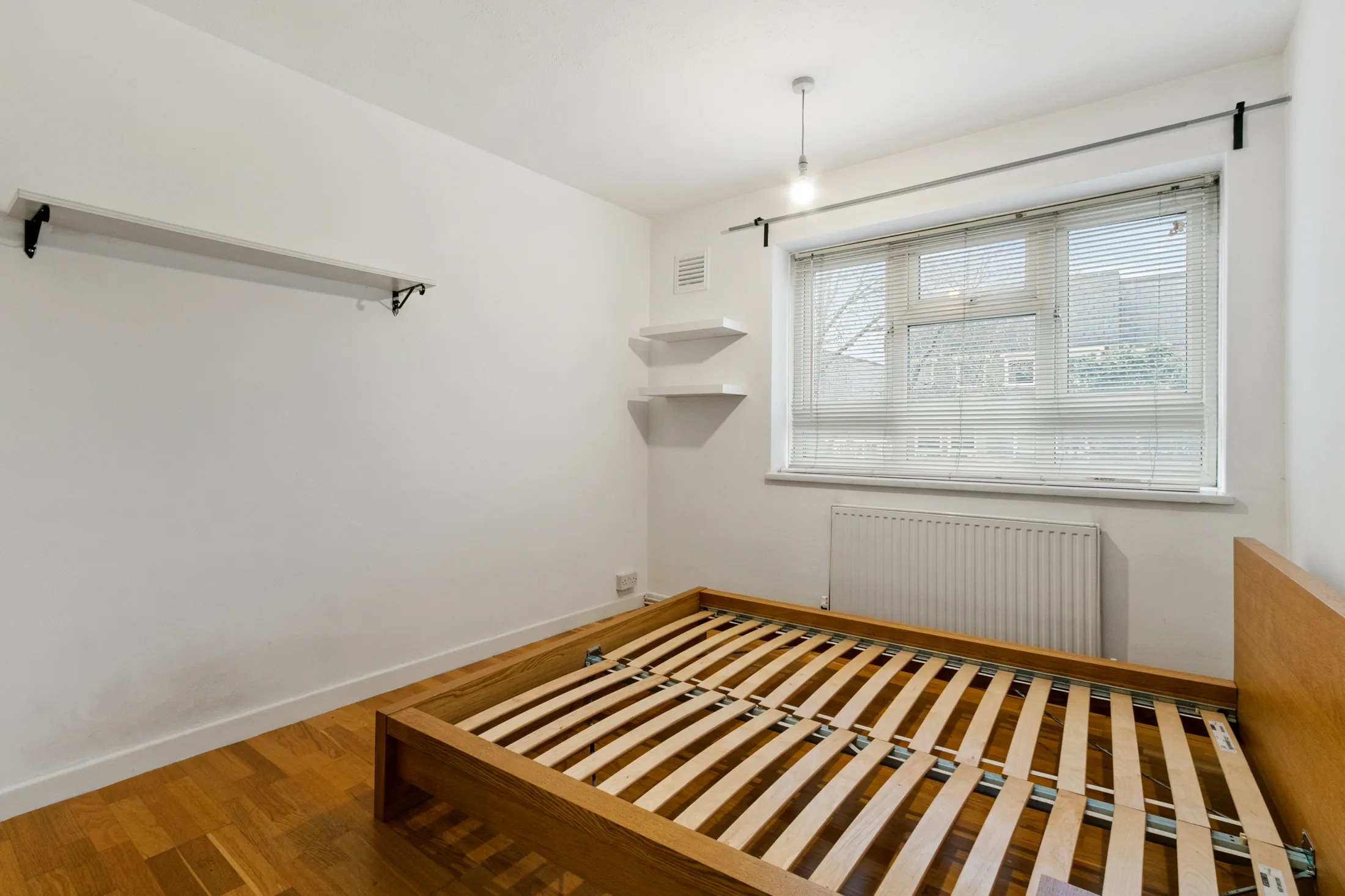 Bedroom with a bed and window